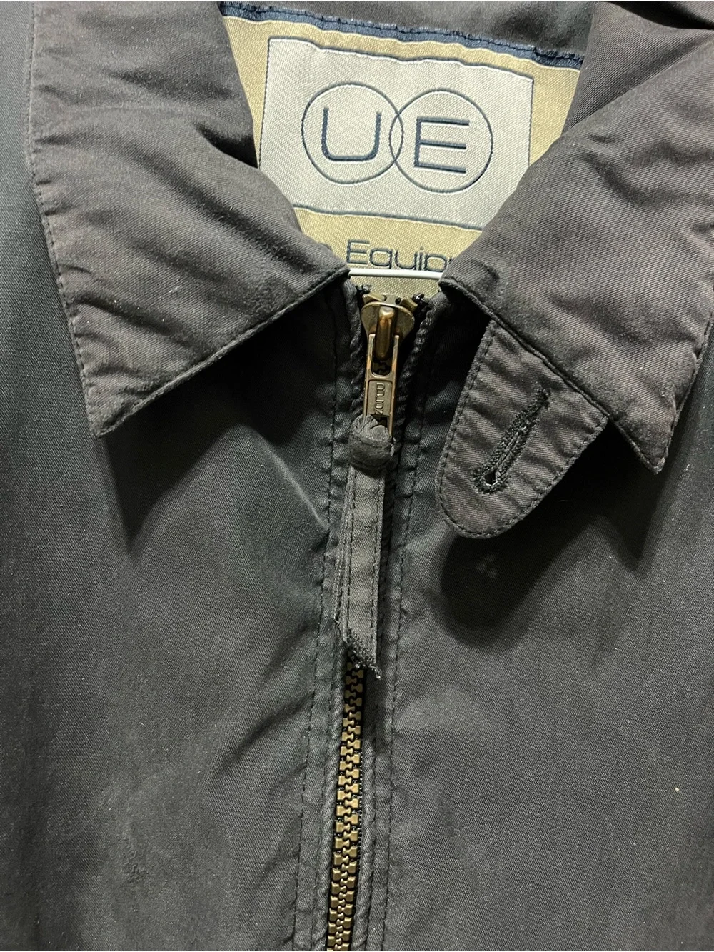 UE Men's Gray Bomber Jacket